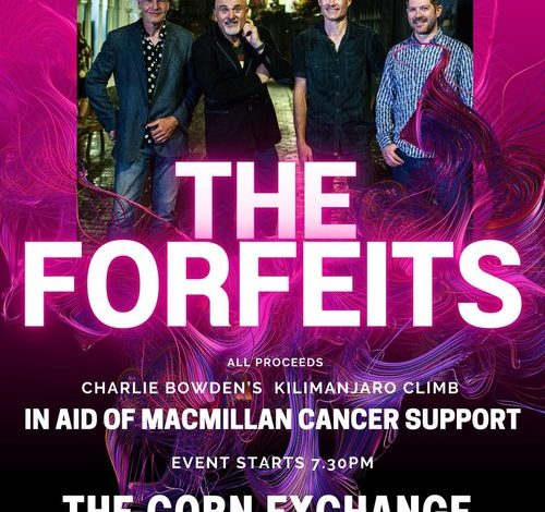 Forfeits Live & Macmillan Cancer Suport