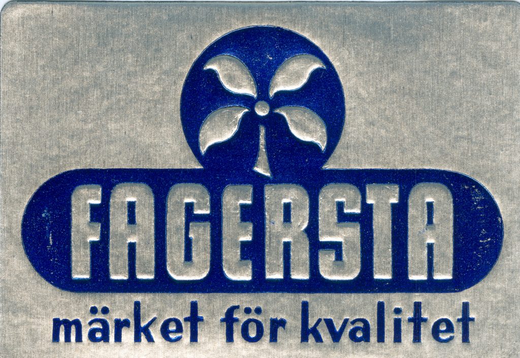 FAGESTA - märket för kvalitet (klistermärke)