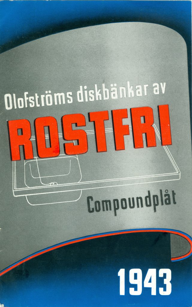 Svenska Stålpressnings AB, Olofström, 1943.