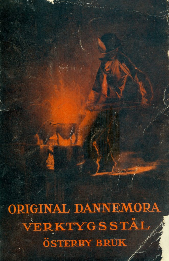 Omslaget på Gimo-Österby´s katalog från 1922.