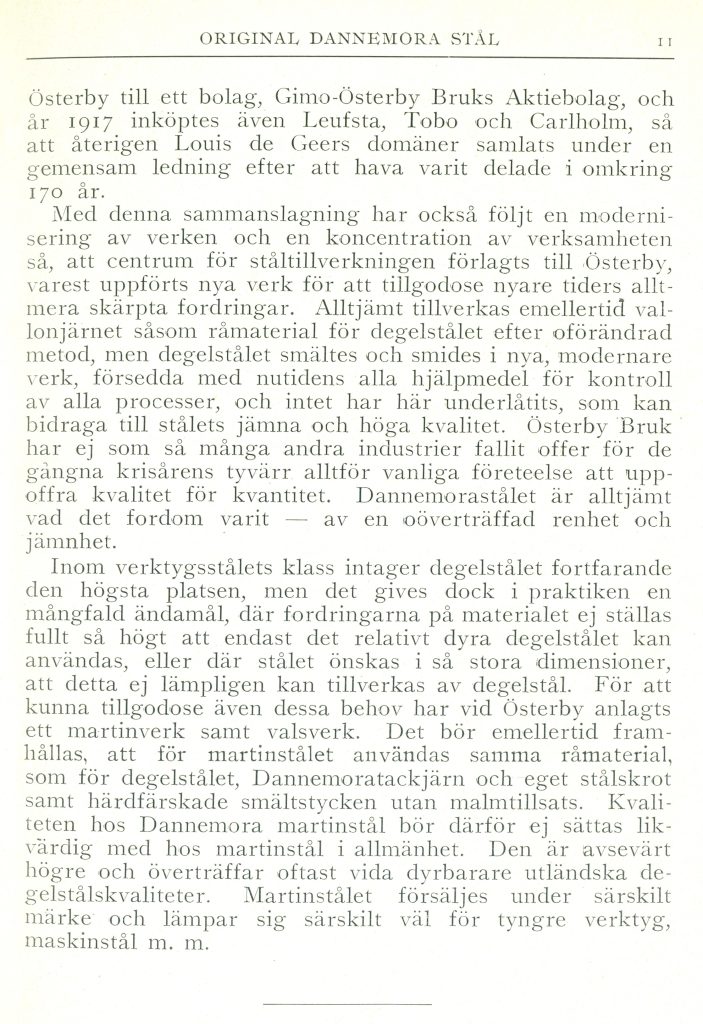 Ur inledningen i katalog utgiven 1922 från Österby Bruk. 5 (5)