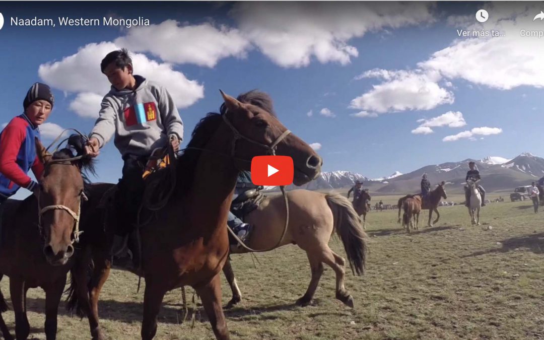 Mongolian Wrestling, horse racing and Buzkashi