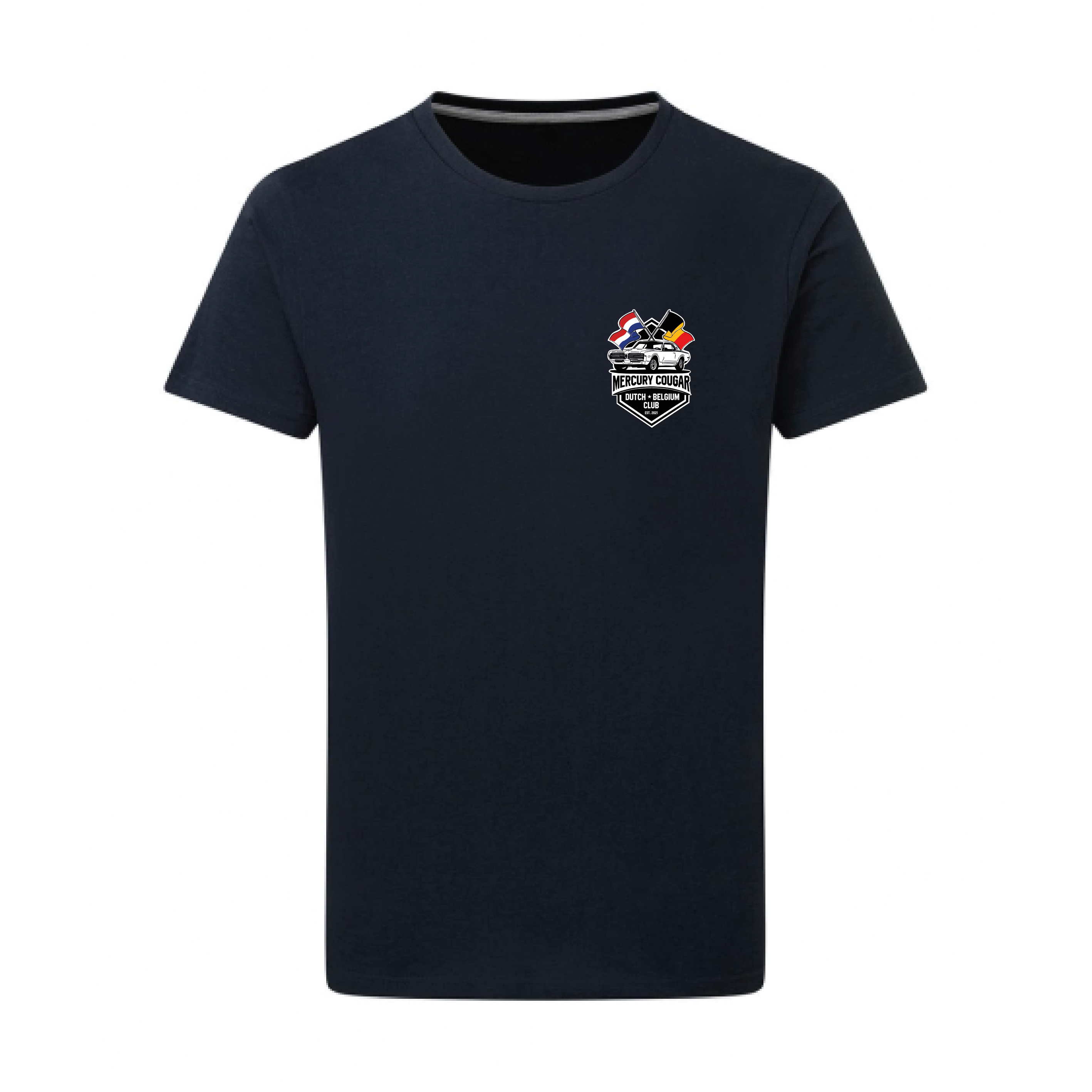 T-Shirt – Dutch Belgium Mercury Cougar Club