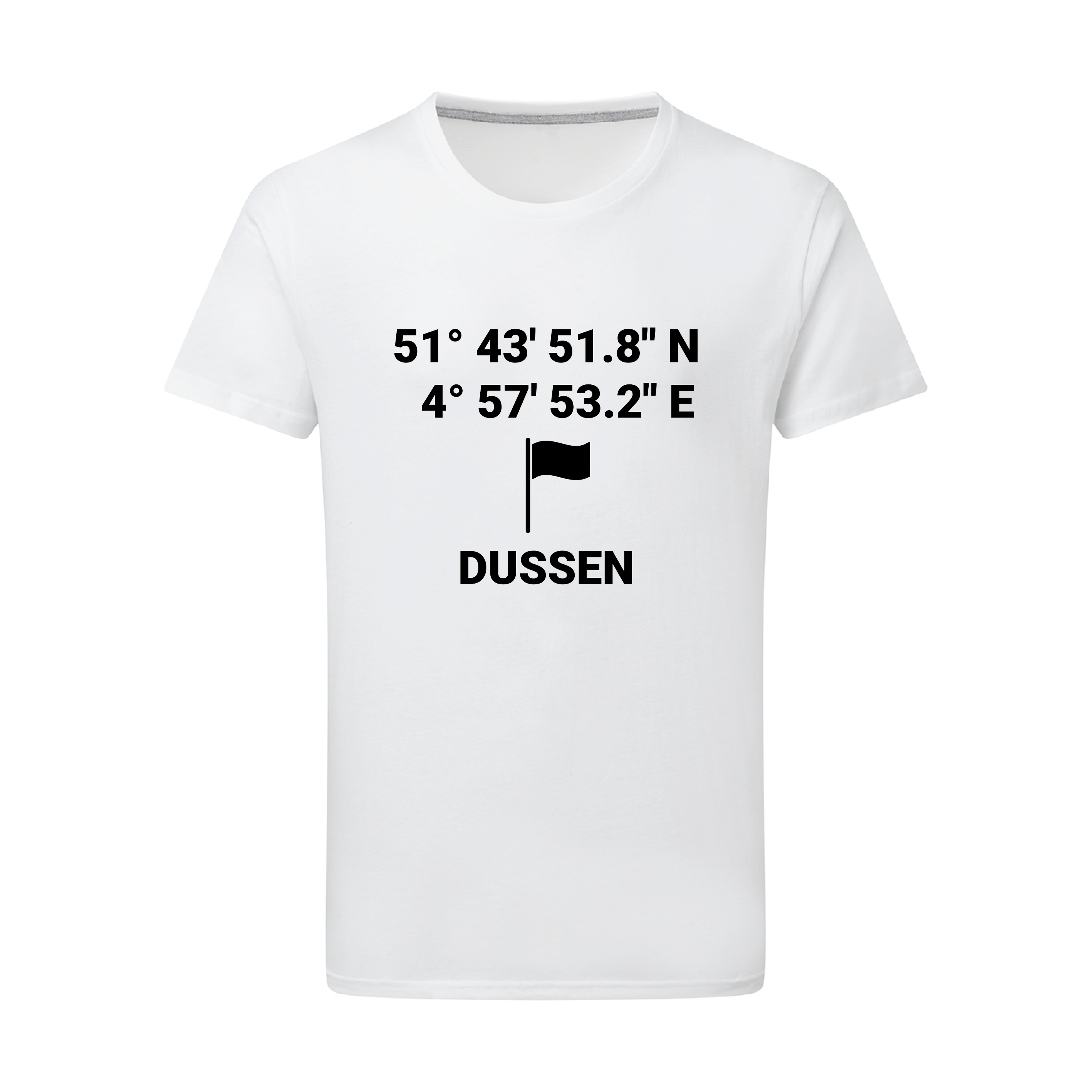 Presale: Dussen Coördinaat Shirt
