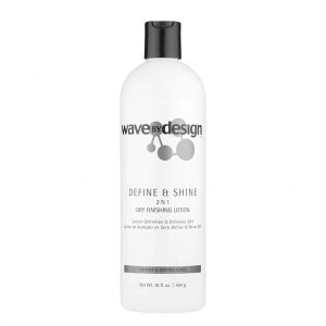 WAVE BY DESIGN - DEFINE & SHINE 2-N-1 DRY FINISHING LOTION 454g