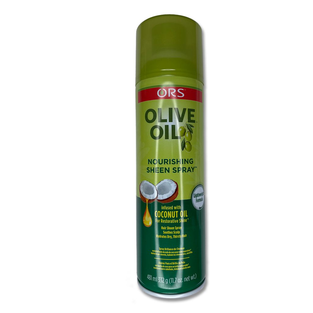 ORS Olive Oil Nourishing Sheen Hair Spray Infused With Coconut Oil Roxene