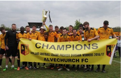 Alvechurch FC MFL champions