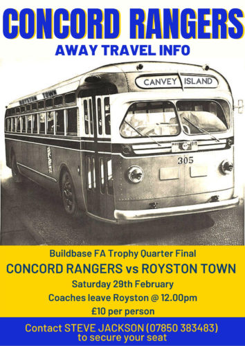 Concord Rangers travel info