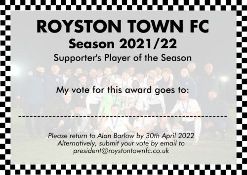 Player of the Season 2021/22, Vote now!