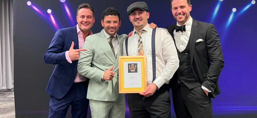 Rozafa named best restaurant in England.