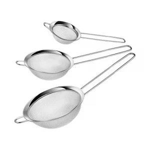 Stainless Steel Strainers - 3 Pcs. - H20