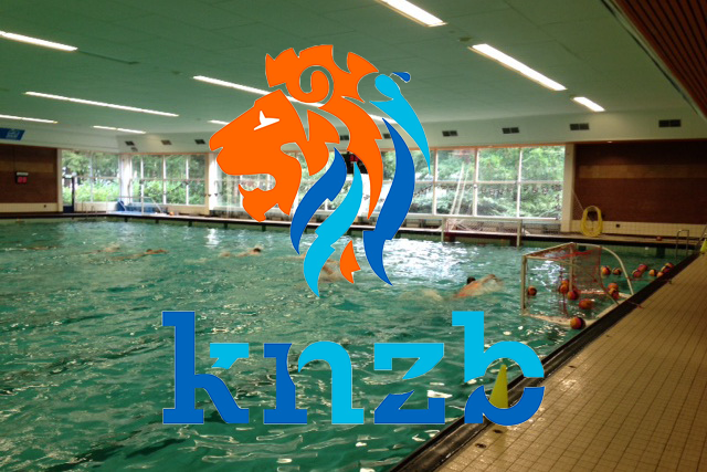 KNZB zwembad Zeist met logo