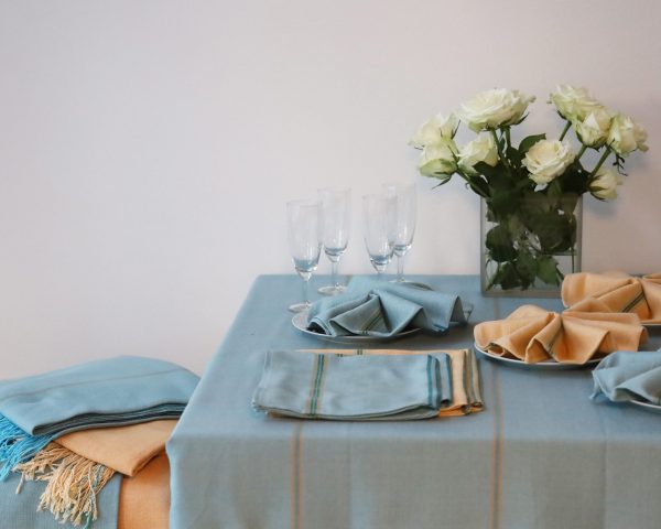 Tablecloth, Turquoise - Image 3