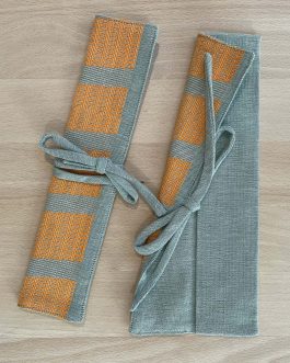 RTID by Ludo - Chopstick-Cutlery Holders, IcyBlue-Orange