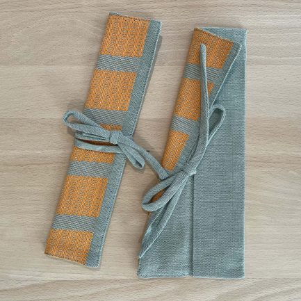 RTID by Ludo - Chopstick-Cutlery Holders, IcyBlue-Orange