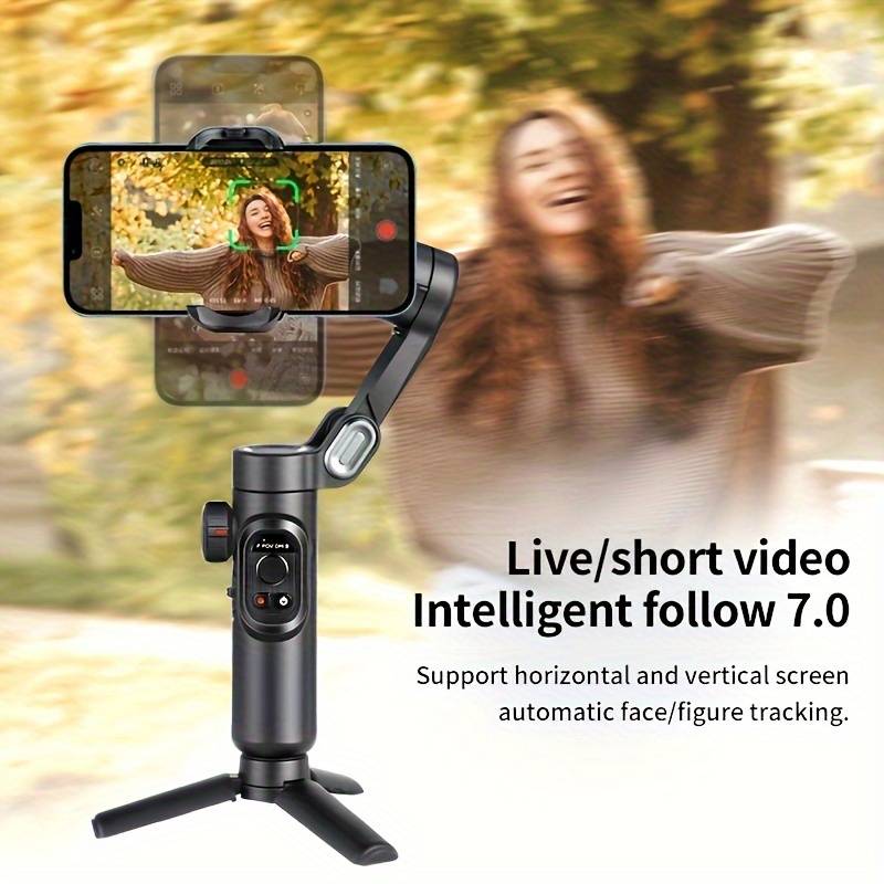 3-Axis Handheld Gimbal Stabilizer Foldable