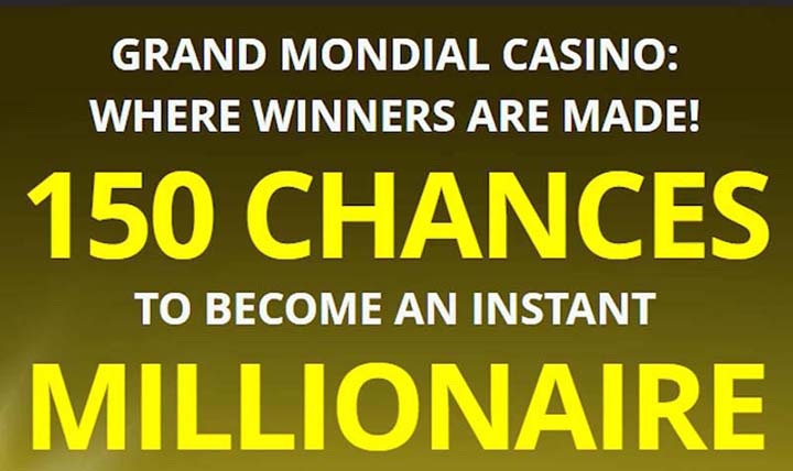 grand mondial casino free spins