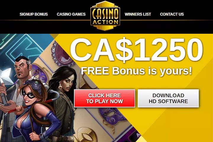 Casino Action awarded best online casino