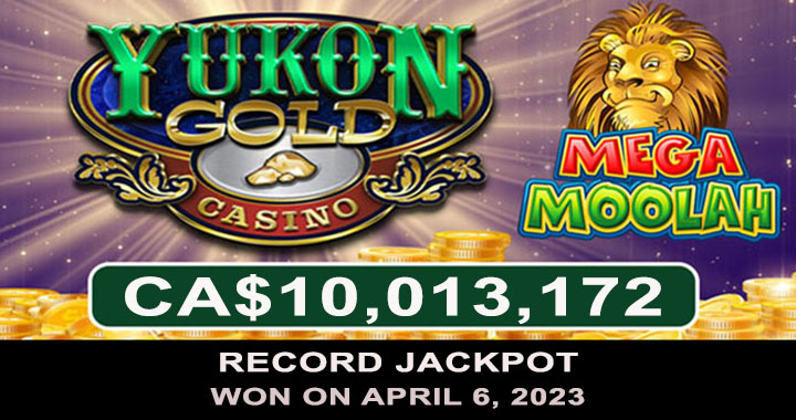 Mega Moolah record jackpot won in April 2023