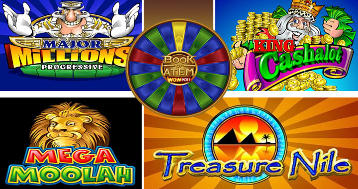 Slot machines and progressive jackpots to win online