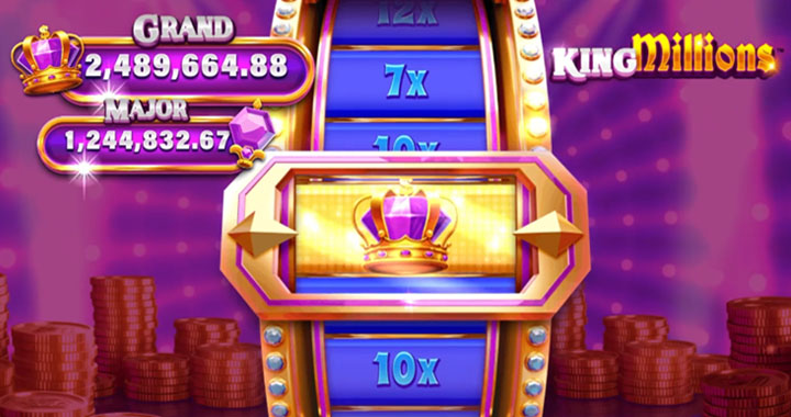 Slot machines from the King Millions network