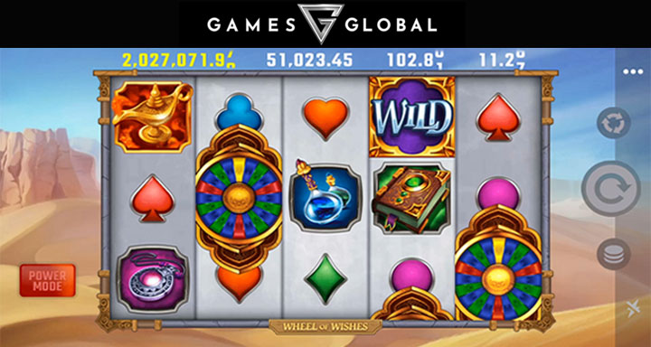 Wheel of Wishes slot machine from Games Global