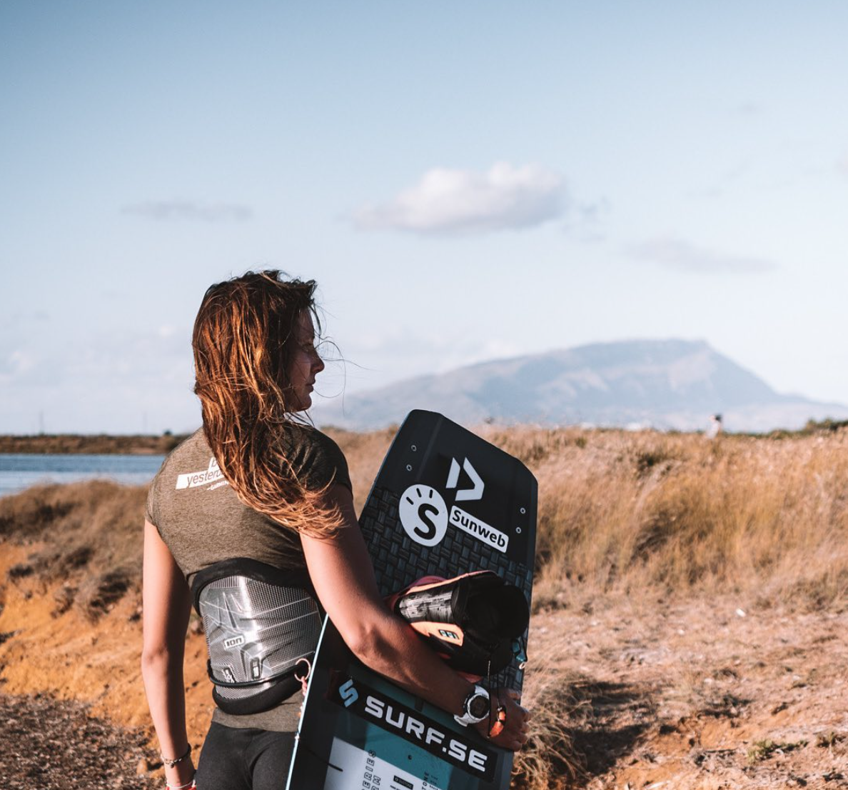 Nathalie Lambrecht surfs the oceans with Garmin