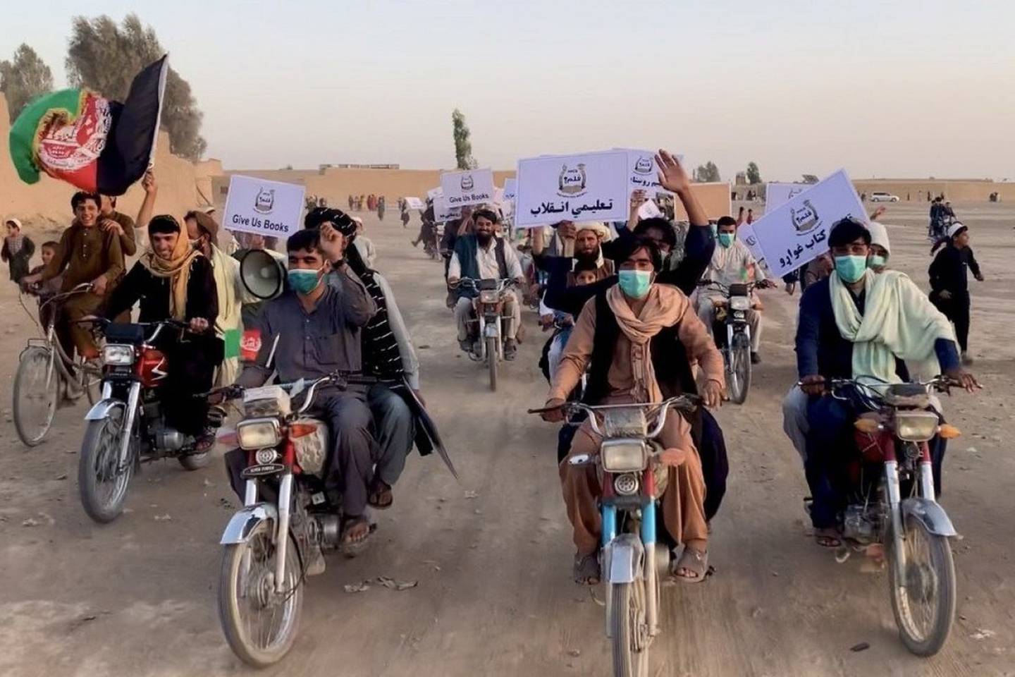 Against the odds: these Afghan bikers are promoting girls’ education