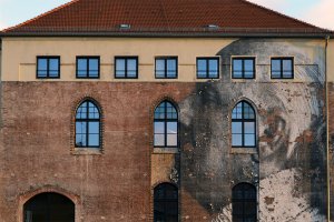 Arkitektur och gatukonst i Berlin