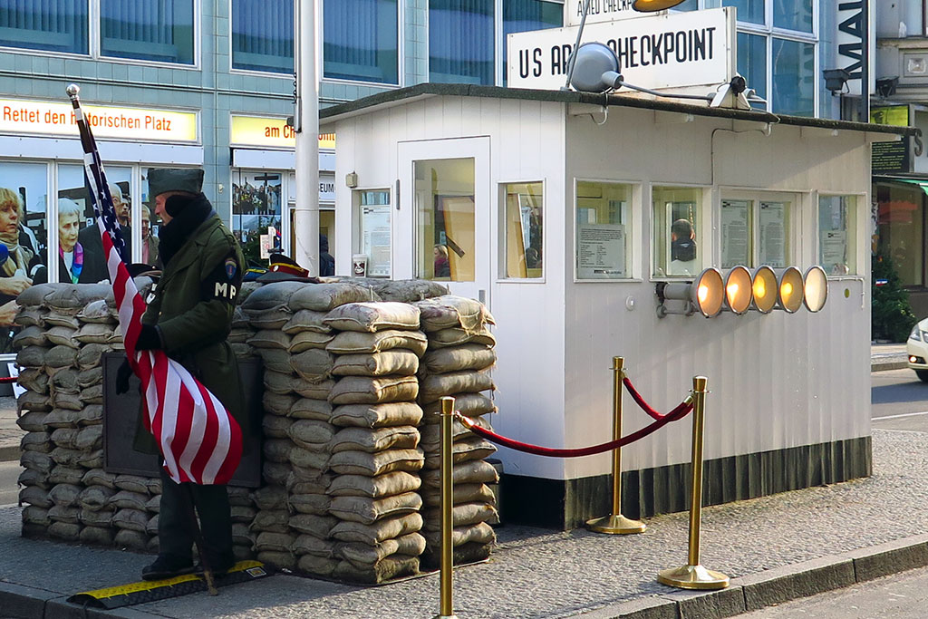 Checkpoint Charlie in Berlin