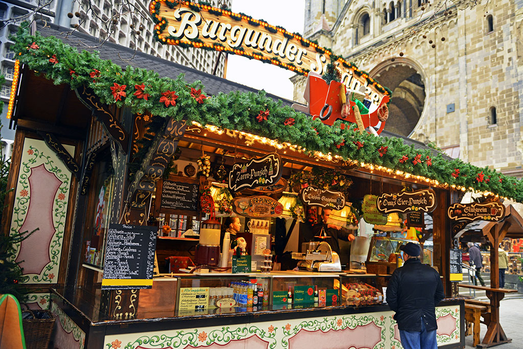 Julmarknad på Kurfurstendamm