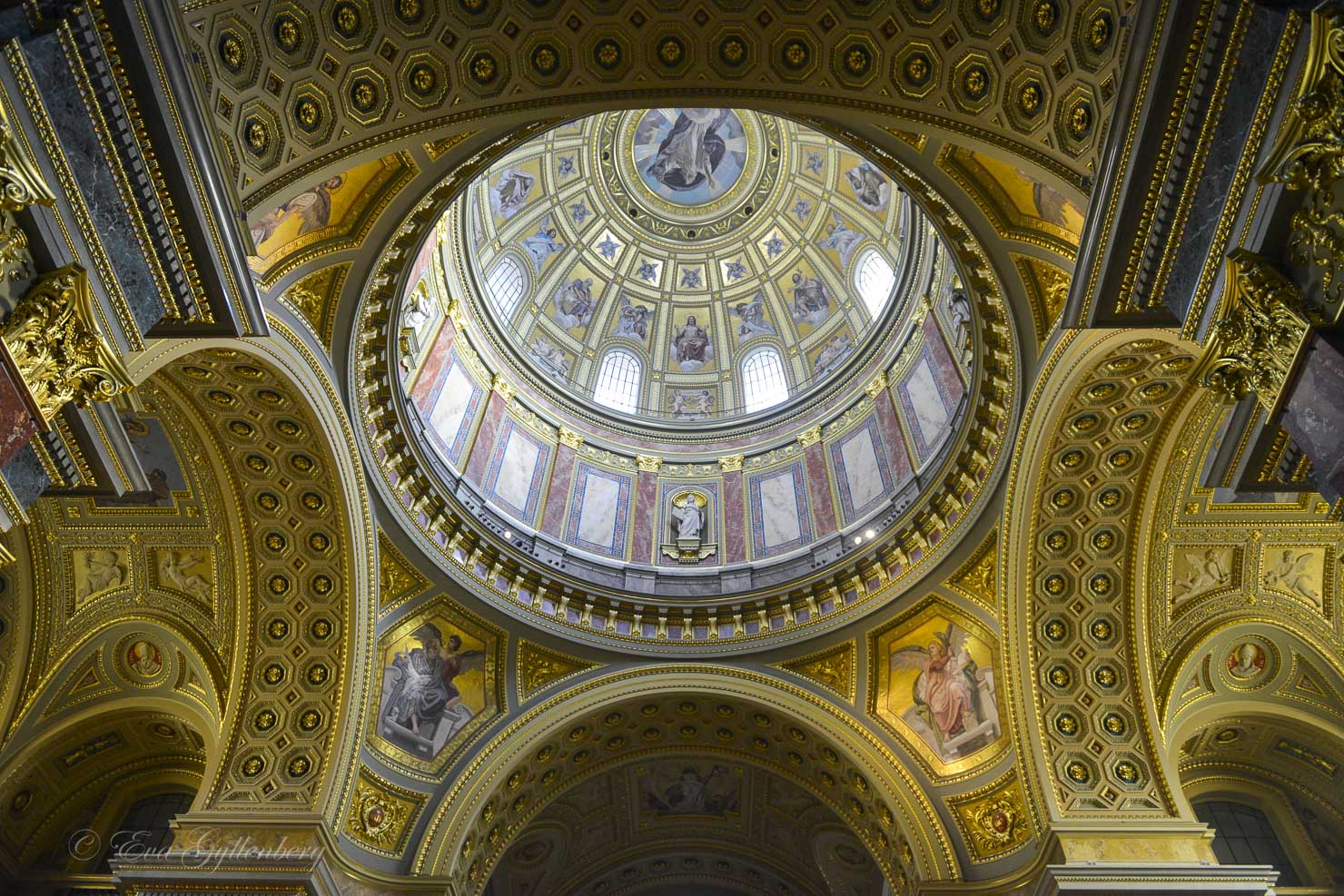 Inside St. Stephen's Basilica
