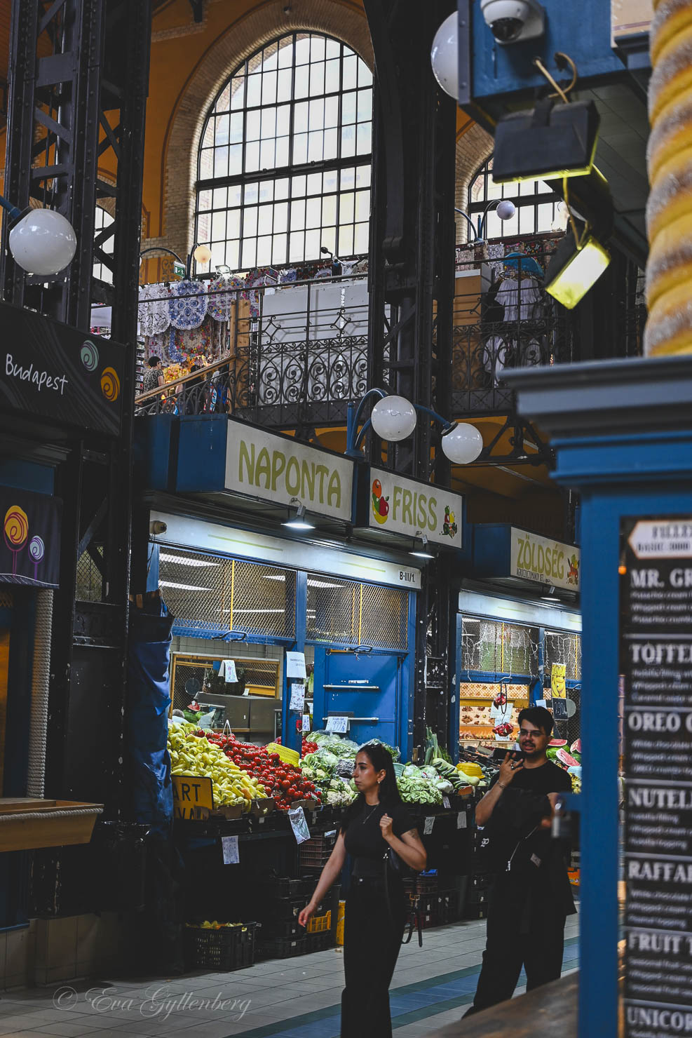 The Great Food Market in Budapest