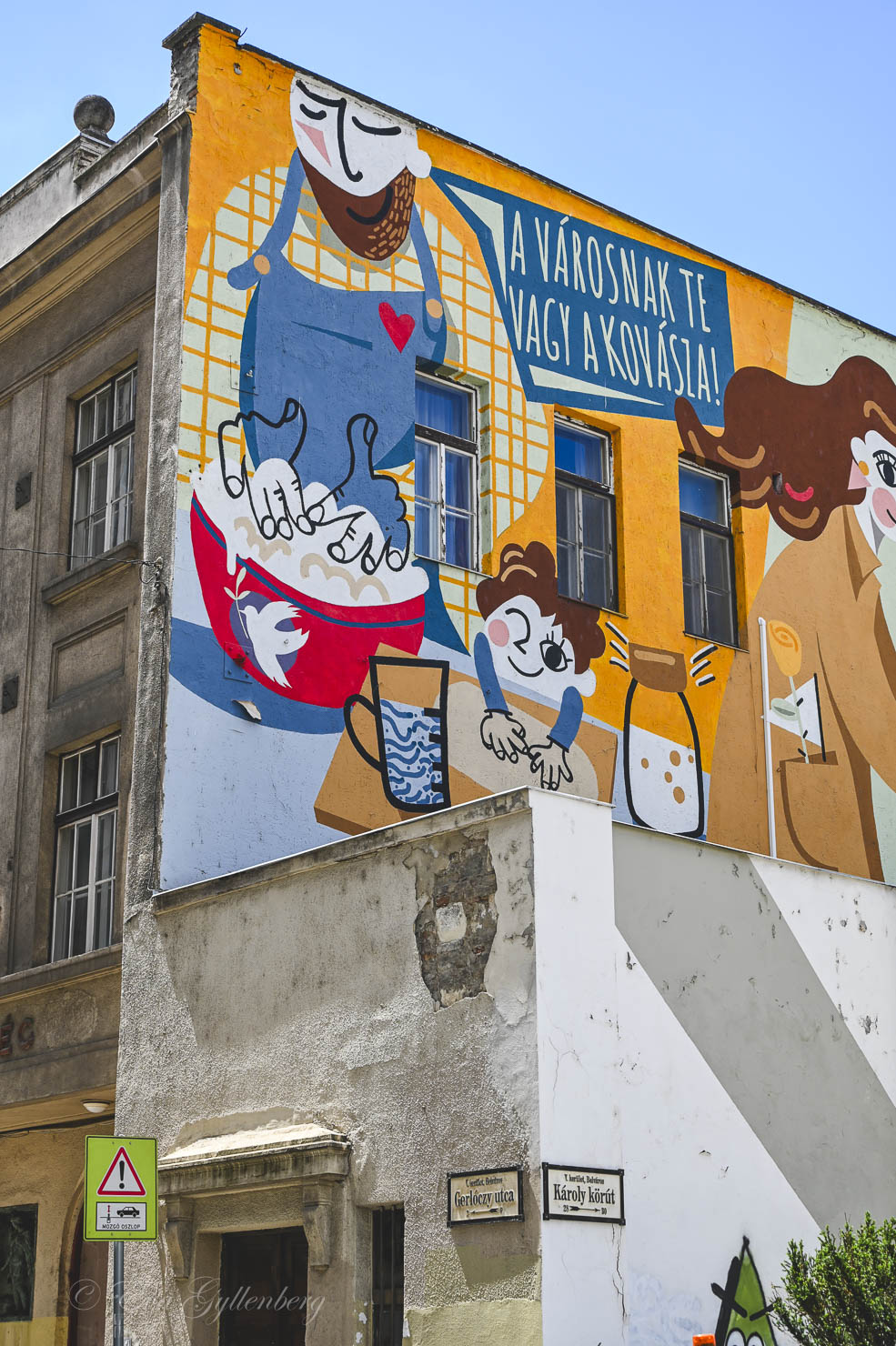 Street art in Budapest