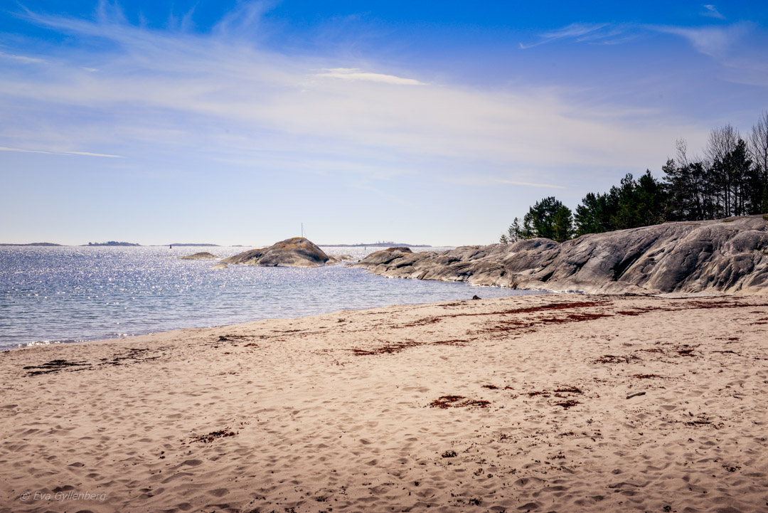 Sandhamn - Little Trouville beach