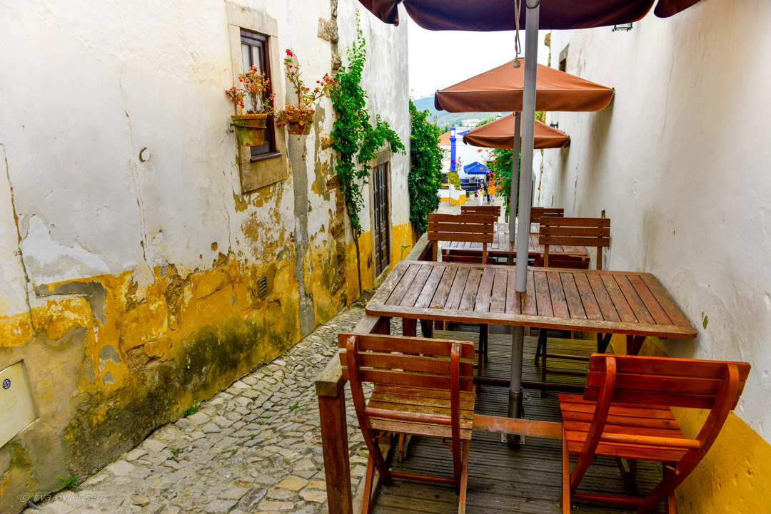 Obidos i Portugal