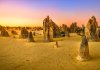 Pinnacles desert – Öknen med de mystiska kalkstenspelarna – Western Australia – Australien