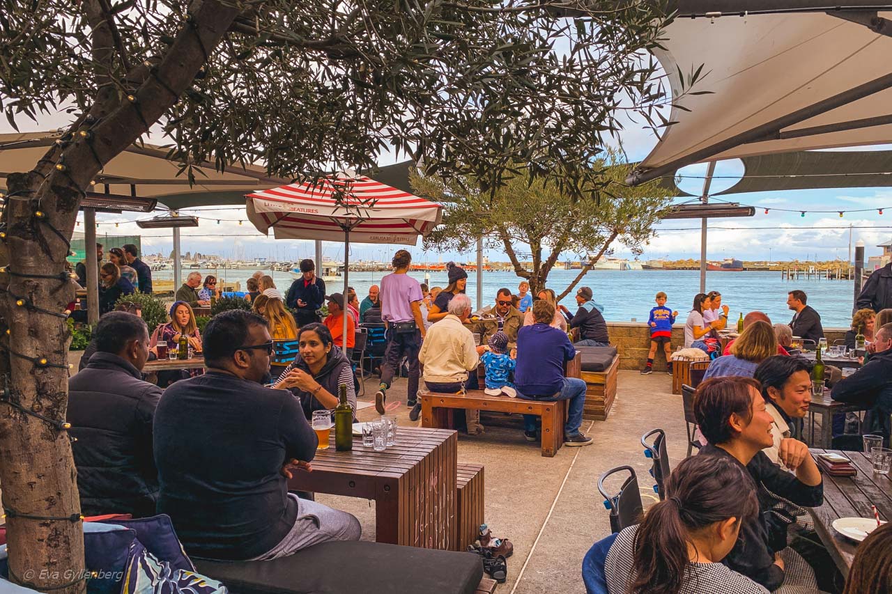 Fremantle outdoor restaurant