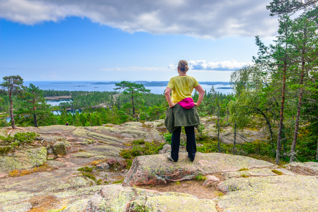 View from Skuleskogen