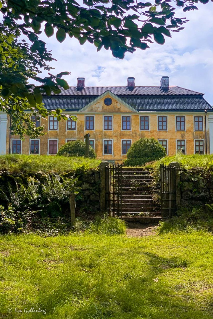 Christinehof slott från parken