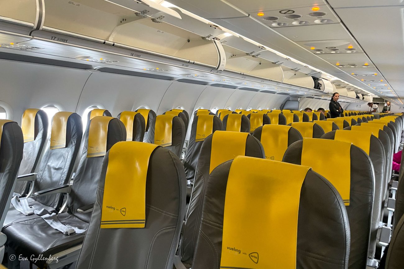 Flyga Vueling - Gula säten