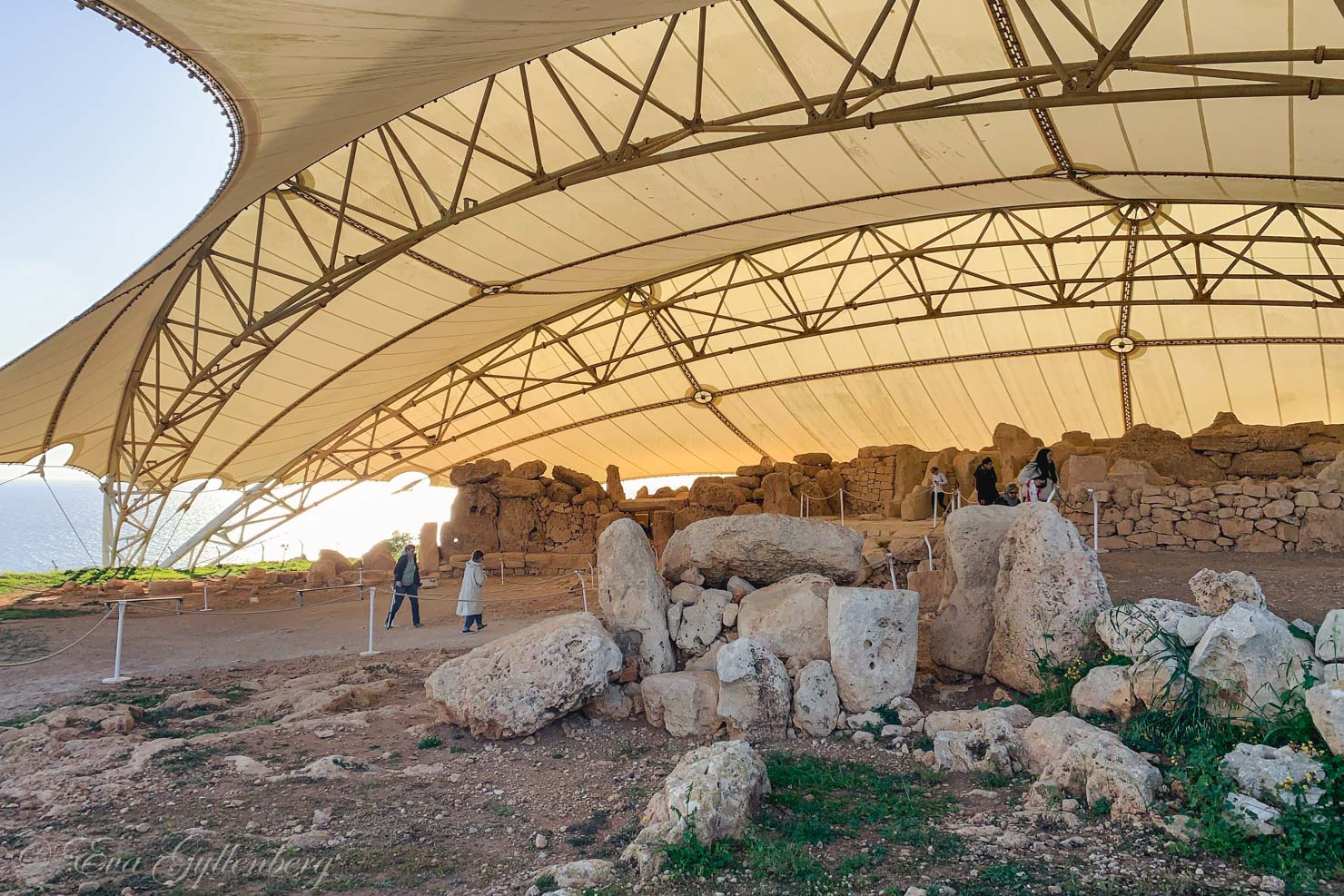 Hagar Qim temple in Malta