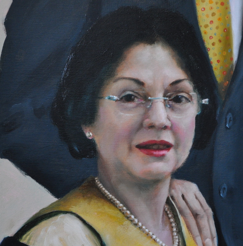Aldi Christoffels Familieportretten portretten in opdracht portret in opdracht familie schilderij