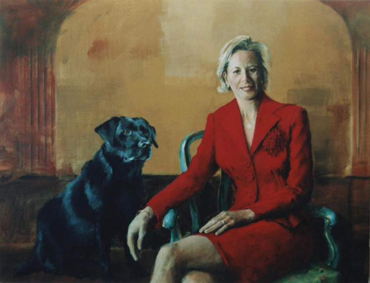 Familieportretten Don Selman - Berk portretten in opdracht portret in opdracht schilderij
