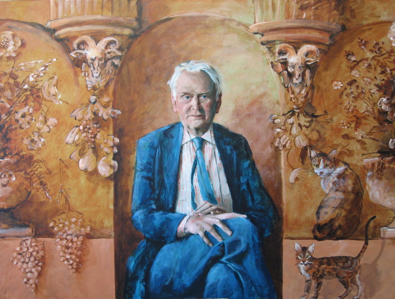 Rudy Verspyck portretten in opdracht portret in opdracht schilderij