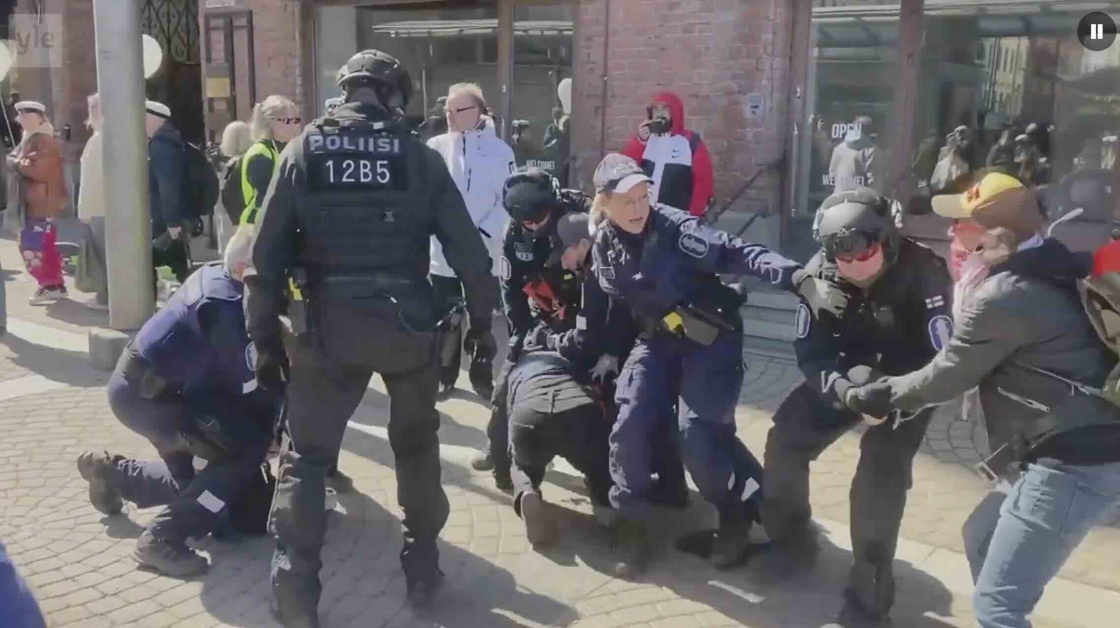 Yle сообщил, что на самом деле произошло во время первомайских беспорядков в Тампере Yle сообщил, что на самом деле произошло во время первомайских беспорядков в Тампере
