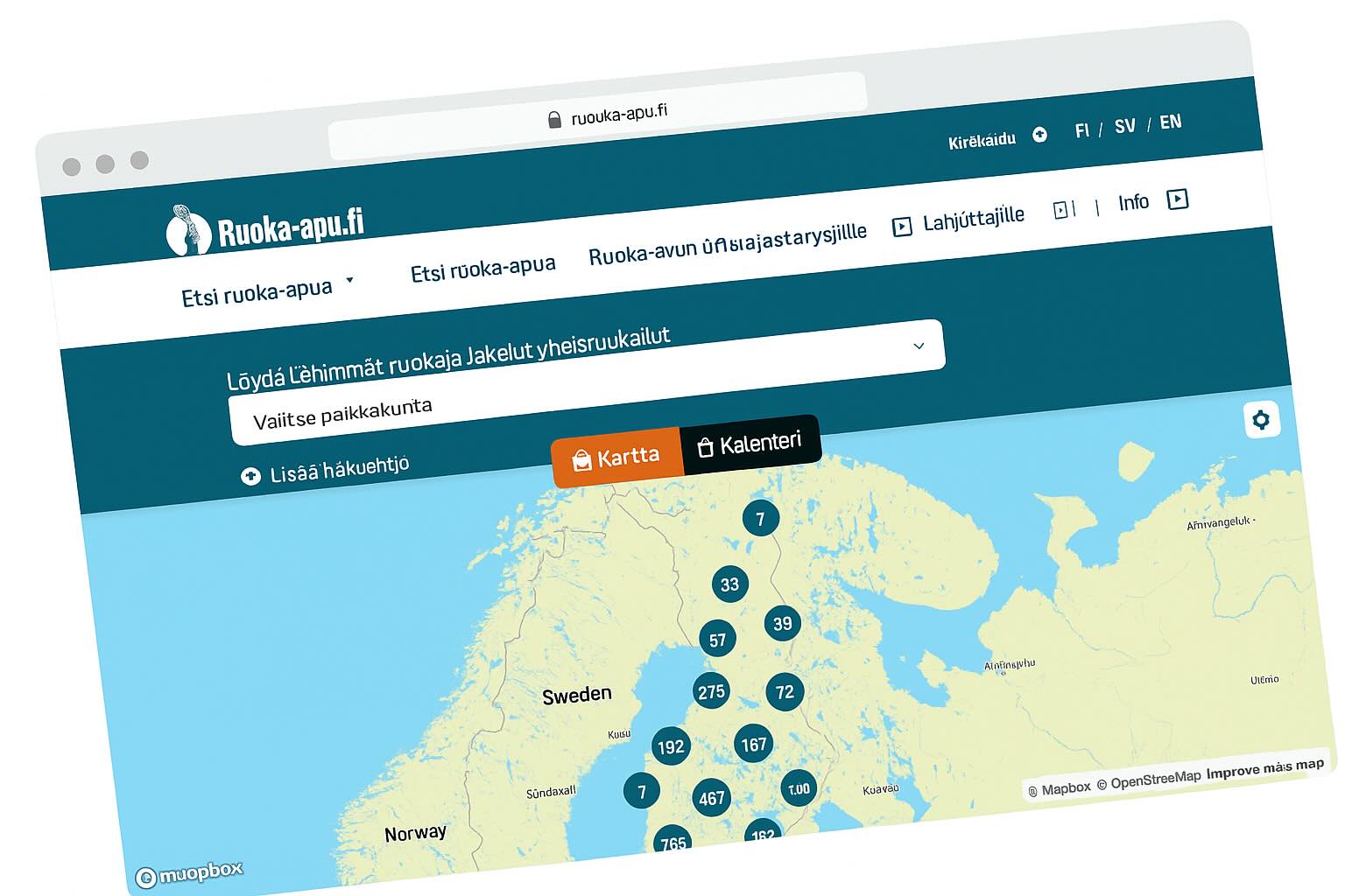 В Финляндии увеличилось число нуждающихся в продовольственной помощи, но её объем сократился