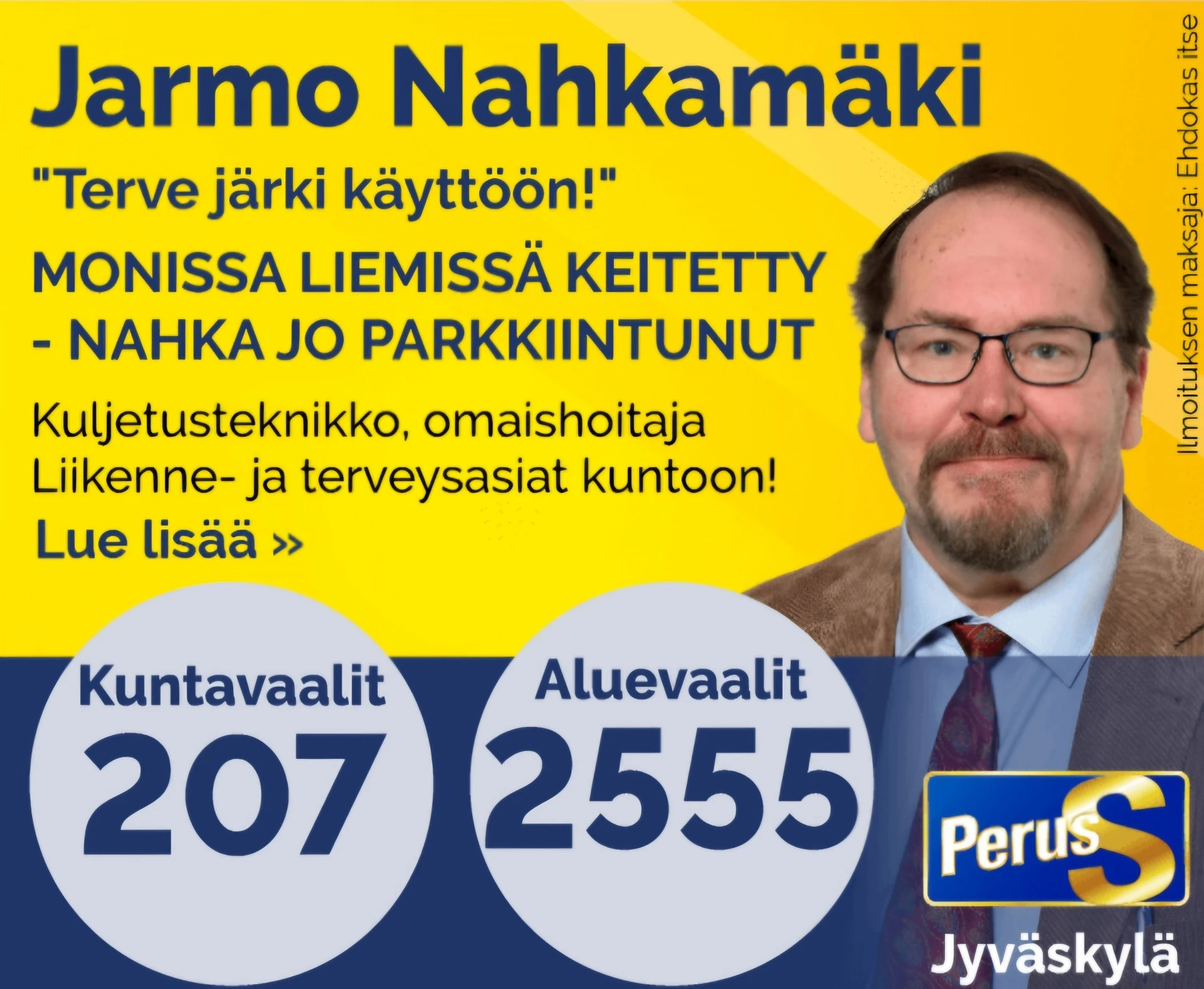 Заявлявший, что  человек — это существо с пятью пальцами, политик от «Истинных финнов», попал в новый скандал