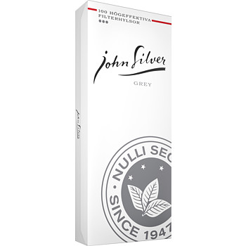 John silver grey Filterhylsor 100 st