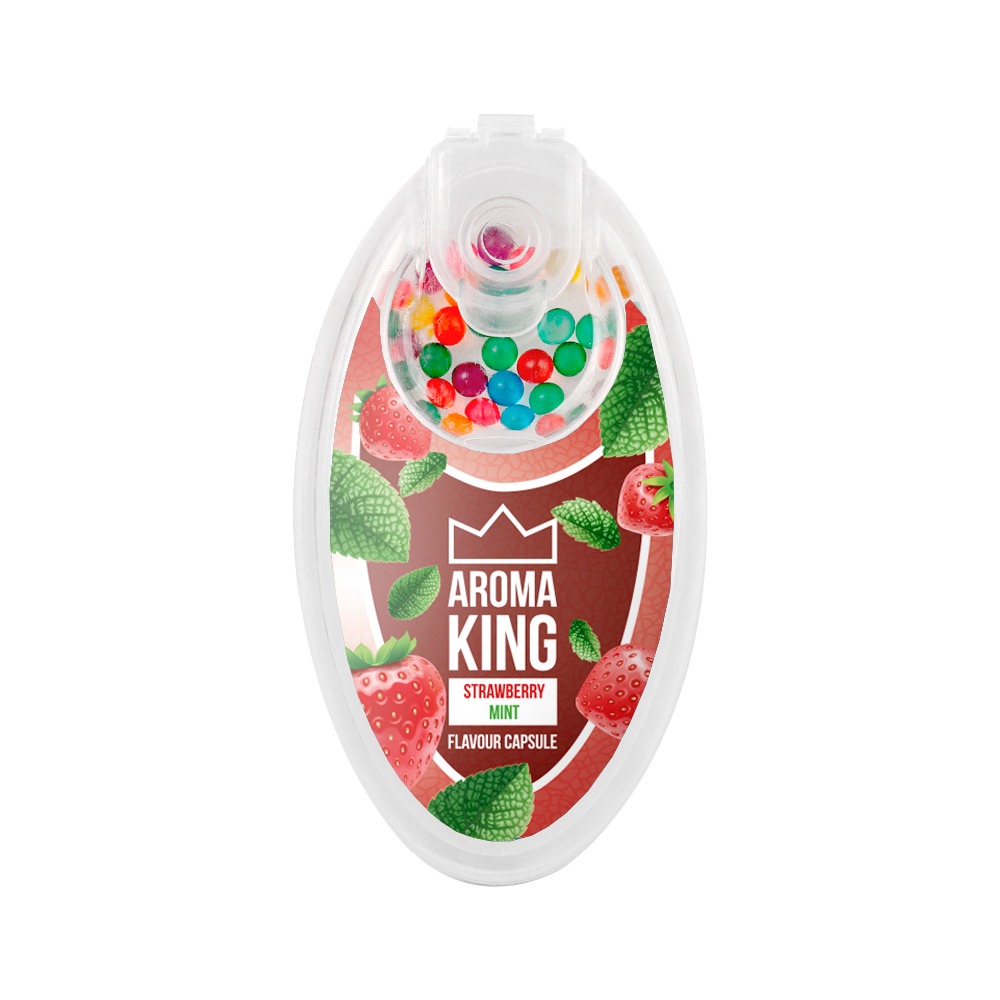 Aroma King Strawberry Mint Click smakbollar